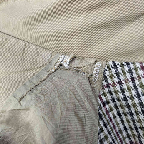 ポロバイラルフローレン Polo by RALPH LAUREN 裏地チェック 一枚袖 トレンチコート メンズ US:40