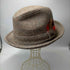 カンゴール KANGOL USA製 ツイード 中折れ ハット メンズ LARGE