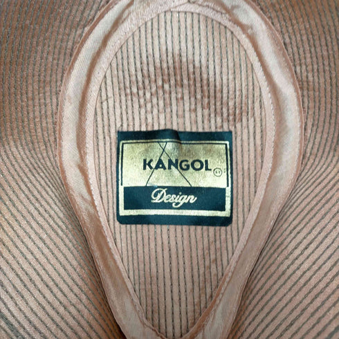 カンゴール KANGOL USA製 ツイード 中折れ ハット メンズ LARGE