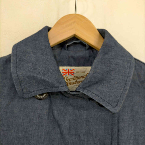 トラディショナルウェザーウェア Traditional Weatherwear BANWELL デニムトレンチコート レディース 34