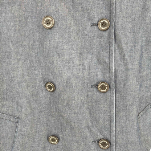 トラディショナルウェザーウェア Traditional Weatherwear BANWELL デニムトレンチコート レディース 34