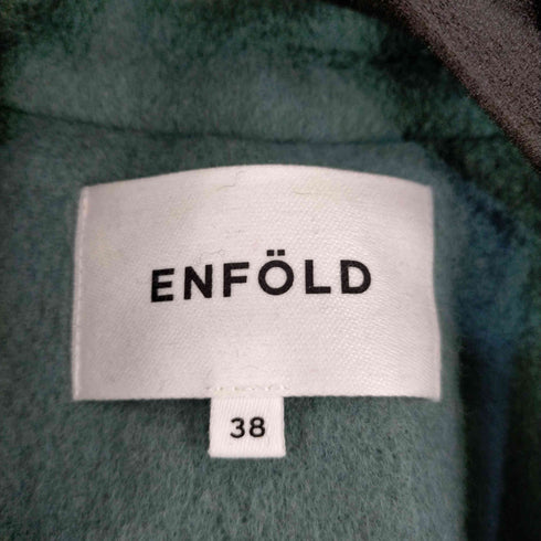 エンフォルド ENFOLD ダブルビーバースリットコート レディース JPN:38