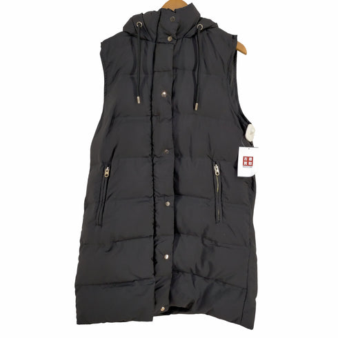 ザラ ZARA 中綿ロングベスト レディース import:L