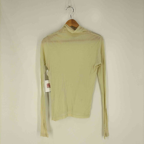 オーラリー AURALEE HIGH GAUGE SHEER RIB TURTLE NECK LONG SLEEVE TEE ハイゲージ シアーリブ タートルネック ロングスリーブTシャツ レディース JPN:2
