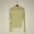オーラリー AURALEE HIGH GAUGE SHEER RIB TURTLE NECK LONG SLEEVE TEE ハイゲージ シアーリブ タートルネック ロングスリーブTシャツ レディース JPN:2