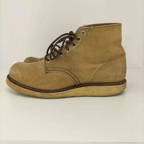 レッドウィング RED WING USA製 スエード レザー レースアップ ショート ブーツ メンズ 7E