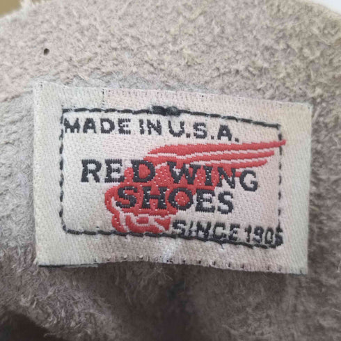 レッドウィング RED WING USA製 スエード レザー レースアップ ショート ブーツ メンズ 7E