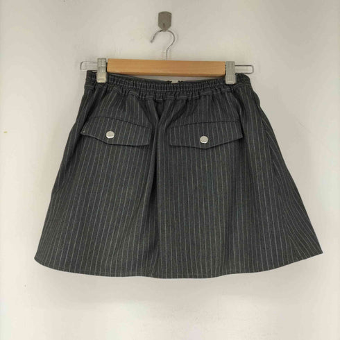 ジュエティ jouetie 23AW ZIPタックミニスカパン ストライプ レディース JPN:M