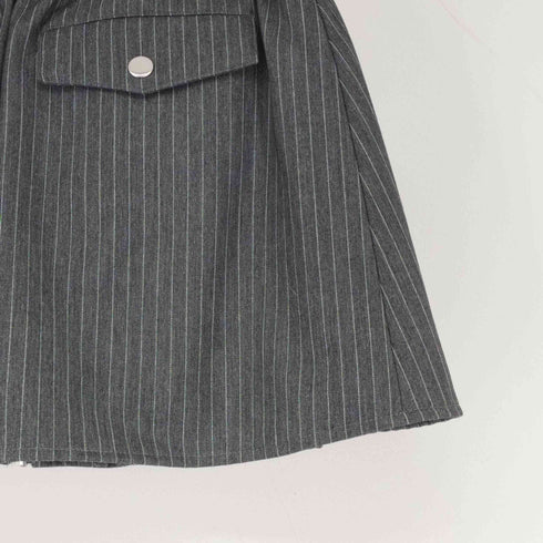 ジュエティ jouetie 23AW ZIPタックミニスカパン ストライプ レディース JPN:M