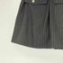 ジュエティ jouetie 23AW ZIPタックミニスカパン ストライプ レディース JPN:M