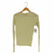 オーラリー AURALEE HIGH GAUGE SHEER RIB LONG SLEEVE TEE ハイゲージ シアーリブ ロングスリーブTシャツ レディース JPN:2