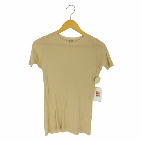 オーラリー AURALEE GIZA SUPER HIGH GAUGE SHEER RIB TEE ギザ スーパーハイゲージ シアーリブTシャツ レディース JPN:1