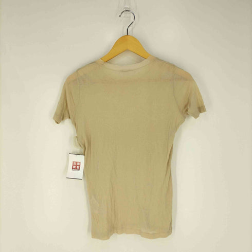 オーラリー AURALEE GIZA SUPER HIGH GAUGE SHEER RIB TEE ギザ スーパーハイゲージ シアーリブTシャツ レディース JPN:1