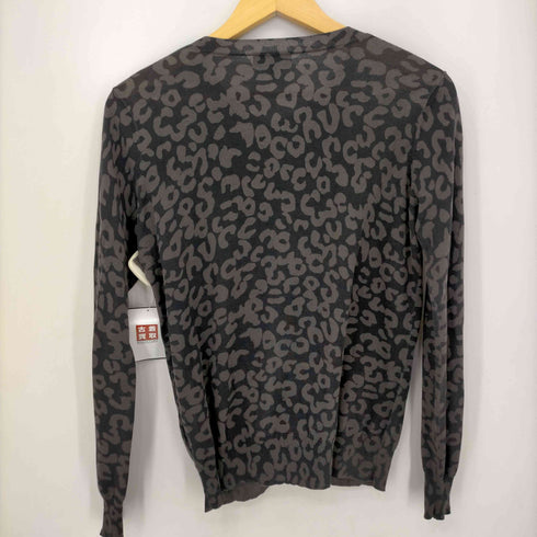 アーペーセー A.P.C. レオパード柄 コットンカーディガン レディース import:S