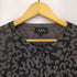 アーペーセー A.P.C. レオパード柄 コットンカーディガン レディース import:S