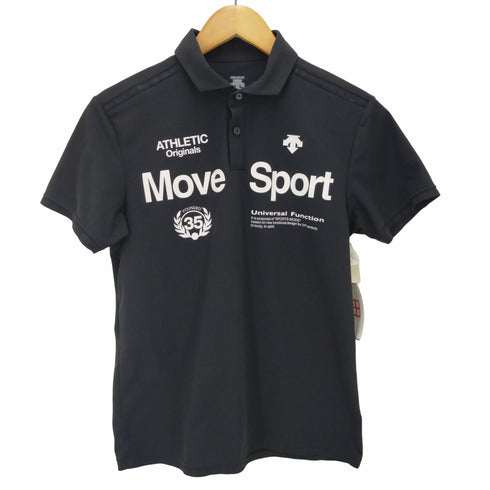 デサント descente Move Sport サンスクリーン半袖ポロシャツ メンズ M
