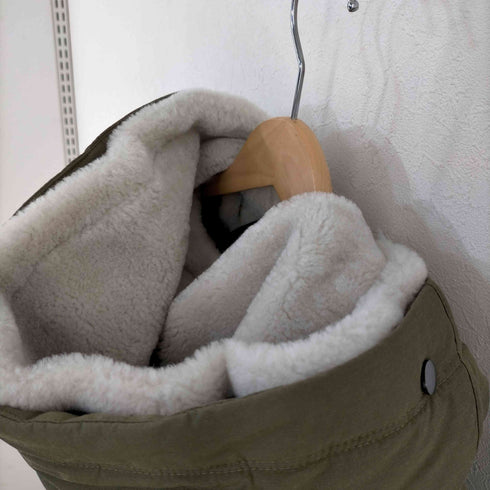サルヴァトーレフェラガモ Salvatore Ferragamo 22AW ルック LONG PARKA ロングパーカ 中綿コート メンズ EUR:52