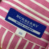 バーバリーブルーレーベル BURBERRY BLUE LABEL シャツワンピース ストライプ 袖リボン レディース DE:38