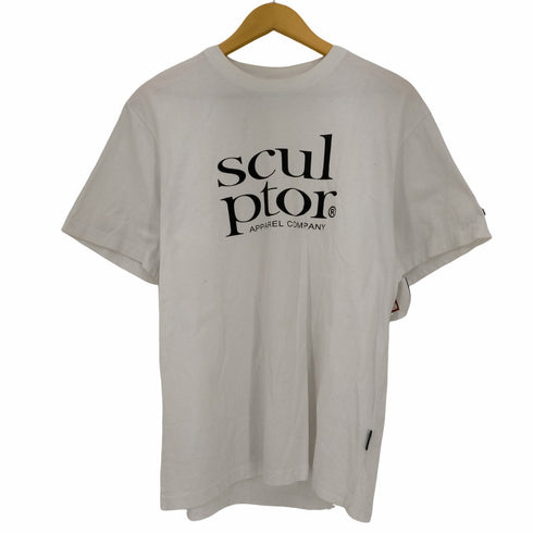 スカルプター SCUL PTOR Retro Logo Boxy Tee レディース import:S