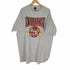 ハガー HUGGER MADE IN USA ラバープリント霜降りTシャツ NEBRASKA メンズ import:XL