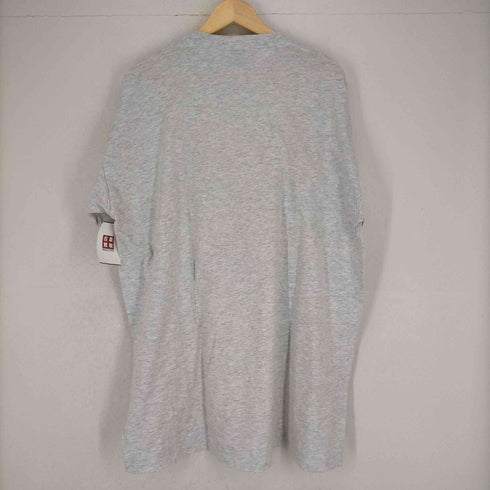 ハガー HUGGER MADE IN USA ラバープリント霜降りTシャツ NEBRASKA メンズ import:XL