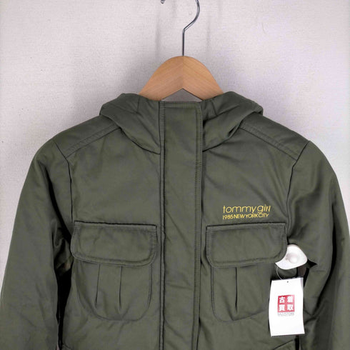 トミーガール tommy girl ロゴ刺しゅうダウンジャケット レディース JPN:S