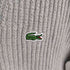 ラコステ LACOSTE ウールコットン ワニ刺しゅう ショールカラーカーディガン メンズ 5