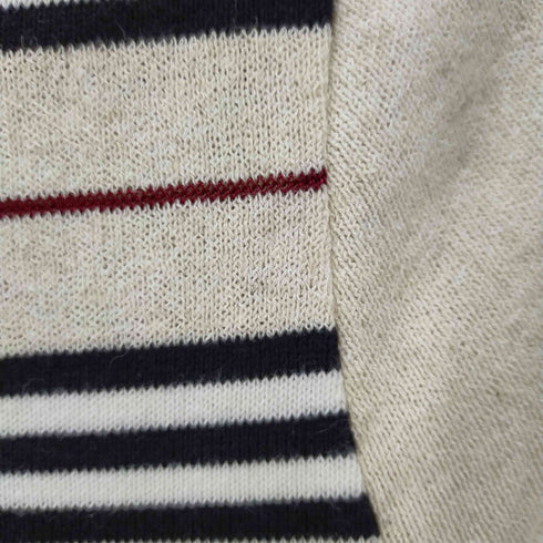 バーバリーロンドン BURBERRY LONDON ストライプニットカットソー レディース JPN:1