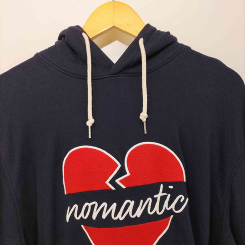 ビヨンドクローゼット Beyond Closet nomanticハートロゴプルオーバーパーカー レディース JPN:M