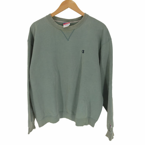 チャンピオン Champion 00S AAAタグ 目有 Vガゼット クルーネック ボロ スウェット メンズ import:L