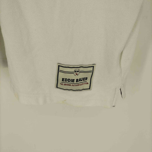 エディーバウアー Eddie Bauer エンブレム 星条旗 刺繍 S/S ポロシャツ メンズ import:M