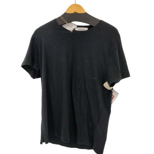 ヴァレンティノ Valentino アクセサリー付き 無地Tシャツカットソー レディース import:M