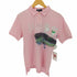 ポロバイラルフローレン Polo by RALPH LAUREN 90S クジラ ペイント 鹿の子 S/S ポロシャツ レディース 150