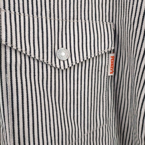 ペニーズ PENNEYS ヒッコリーストライプ ワークジャケット メンズ