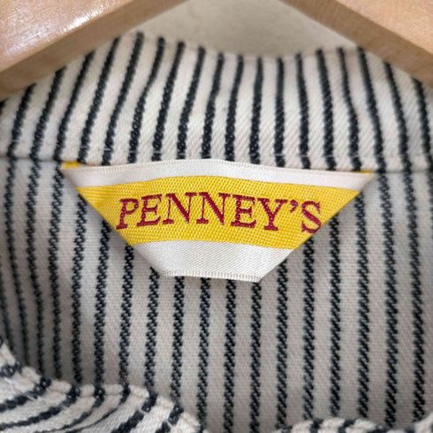ペニーズ PENNEYS ヒッコリーストライプ ワークジャケット メンズ