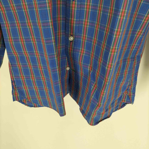 トミーヒルフィガー TOMMY HILFIGER 80S 2PLY CUSTOM FIT ボタンダウン チェック シャツ メンズ import:M