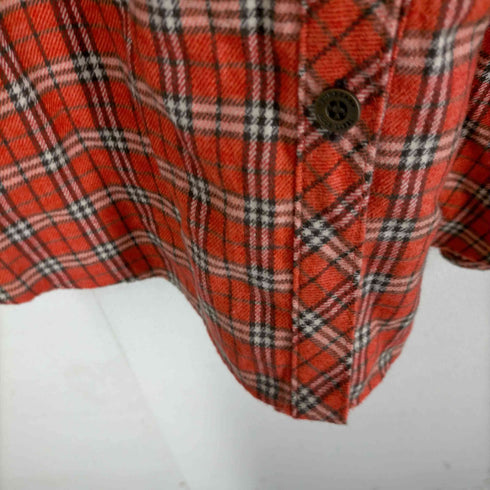 バーバリーブルーレーベル BURBERRY BLUE LABEL チェック柄フランネルシャツ レディース 38