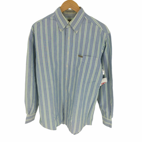 ドッカーズ DOCKERS ストライプ ボタンダウン L/S シャツ メンズ import:M