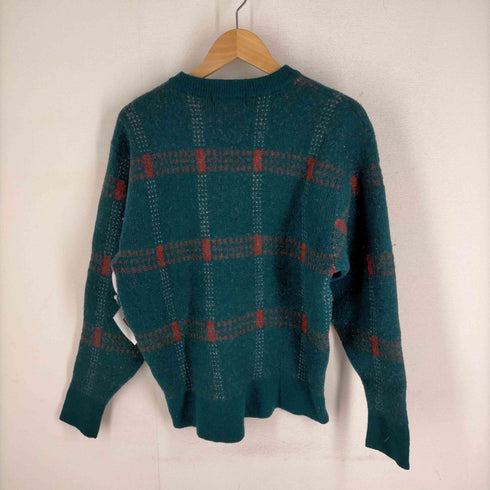バラクータ BARACUTA チェック柄クルーネックニット メンズ JPN:M