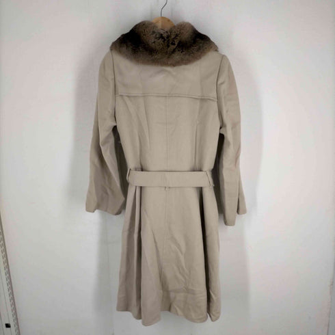 フォクシー FOXEY FOXEY BOUTIQUE カシミヤ100% ファーコート レディース 40