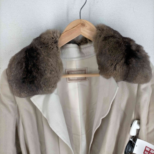 フォクシー FOXEY FOXEY BOUTIQUE カシミヤ100% ファーコート レディース 40