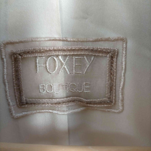 フォクシー FOXEY FOXEY BOUTIQUE カシミヤ100% ファーコート レディース 40