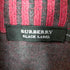 バーバリーブラックレーベル BURBERRY BLACK LABEL ロゴ刺しゅうコットンニットベスト メンズ JPN:2