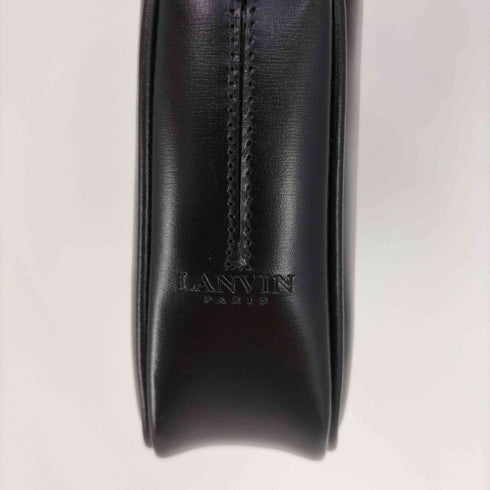 ランバン パリ LANVIN PARIS サイドロゴ刻印 ハンドバッグ レディース