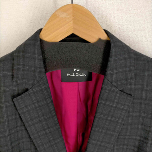 ピーエスポールスミス PS Paul Smith 1B チェック柄テーラードジャケット レディース