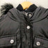 マイケルコース Michael Kors フェイクファー付ダウンコート アウター ロング フード ナイロン L 黒 ブラック M820142 /ES ■OS ■SH レディース import:L