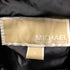マイケルコース Michael Kors フェイクファー付ダウンコート アウター ロング フード ナイロン L 黒 ブラック M820142 /ES ■OS ■SH レディース import:L