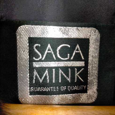 サガミンク SAGA MINK 銀サガ ミンクファーコート レディース