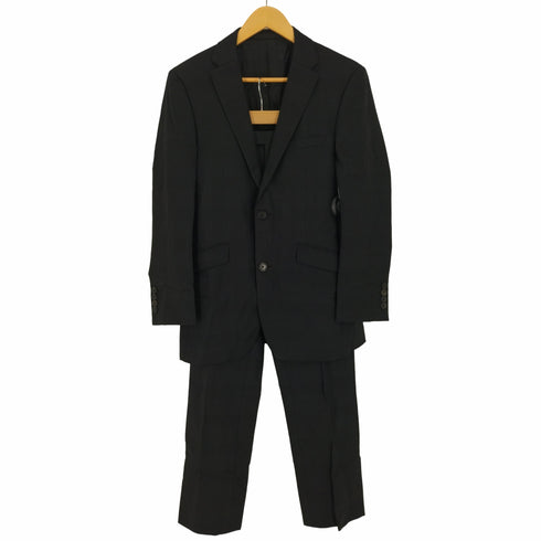バーバリーブラックレーベル BURBERRY BLACK LABEL モノチェックセットアップ テーラードジャケット シングル スラックス メンズ SI36