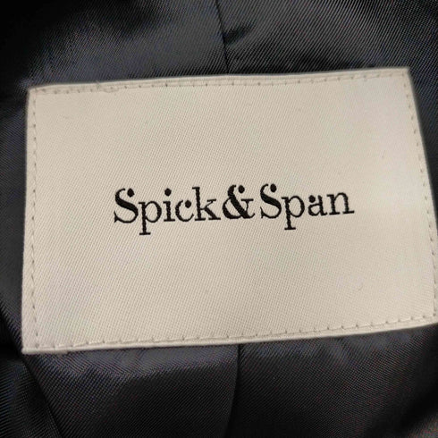 スピックアンドスパン Spick and Span トレンチコート スプリングコート アウター ライナー ベルト付き 40 黒 ブラック /DF ■OS レディース JPN:40